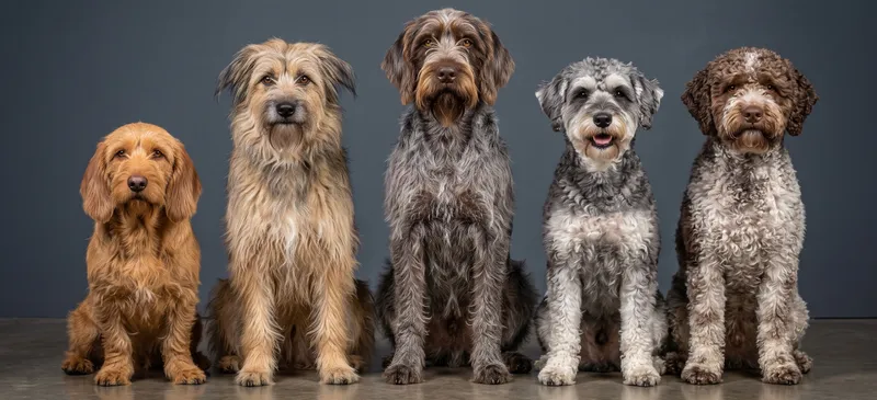 Tonte : Fauve, Labrit, Griffon, Schnoodle, Lagotto
